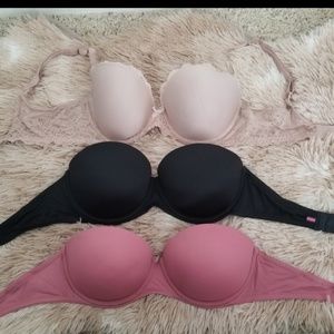 1DAYSALE 3 Sexy Victoria's Secret Bras VS 32D